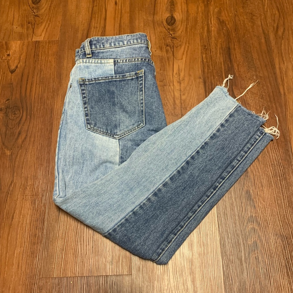 Pacsun two tone denim jeans